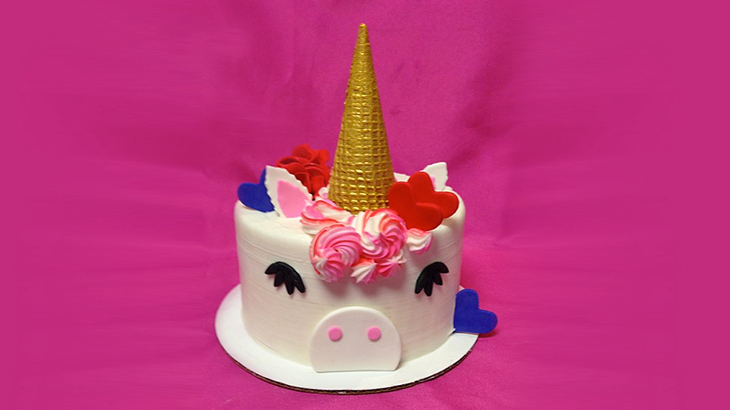 Rainbow Unicorn Cake Sugarplum Studio